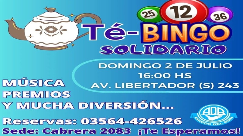 Té-Bingo Solidario 2023